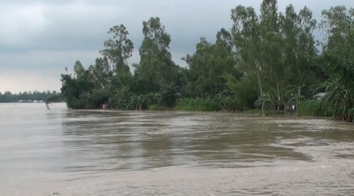 লালমনিরহাটে তিস্তা ও ধরলায় পানি বাড়ছে